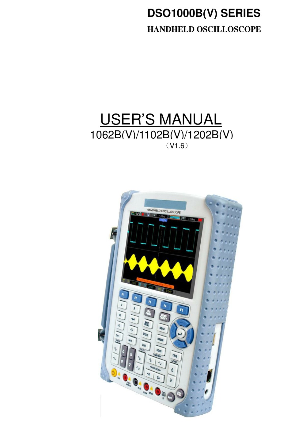 HANTEK DSO1000B SERIES USER MANUAL Pdf Download | ManualsLib