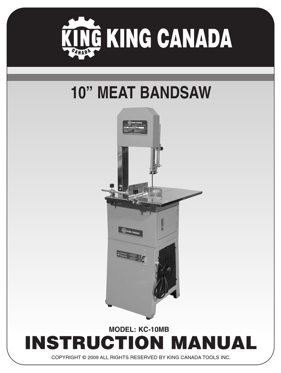 KING CANADA KC10MB INSTRUCTION MANUAL Pdf Download ManualsLib