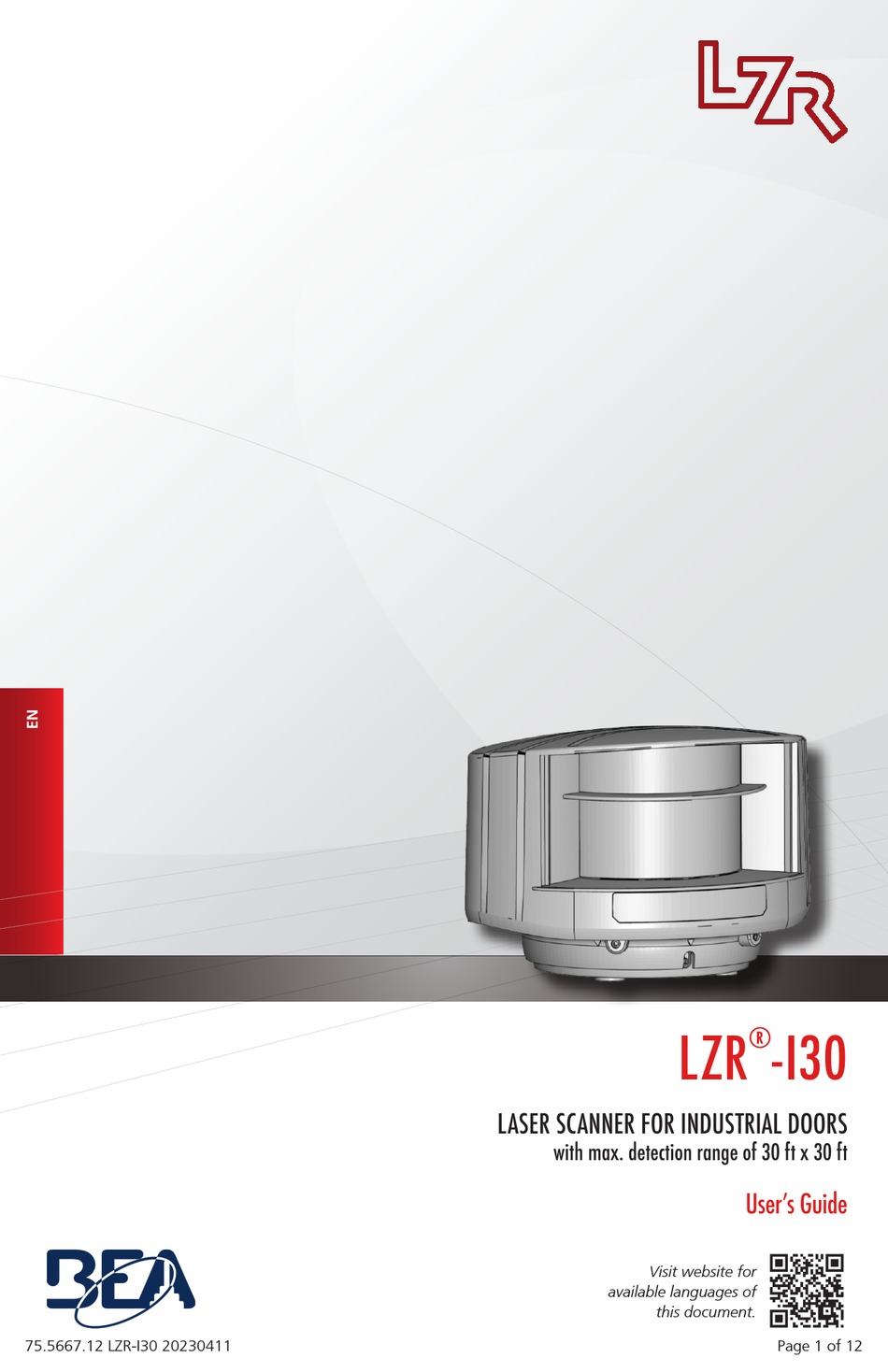 BEA 10LZRI30 USER MANUAL Pdf Download ManualsLib