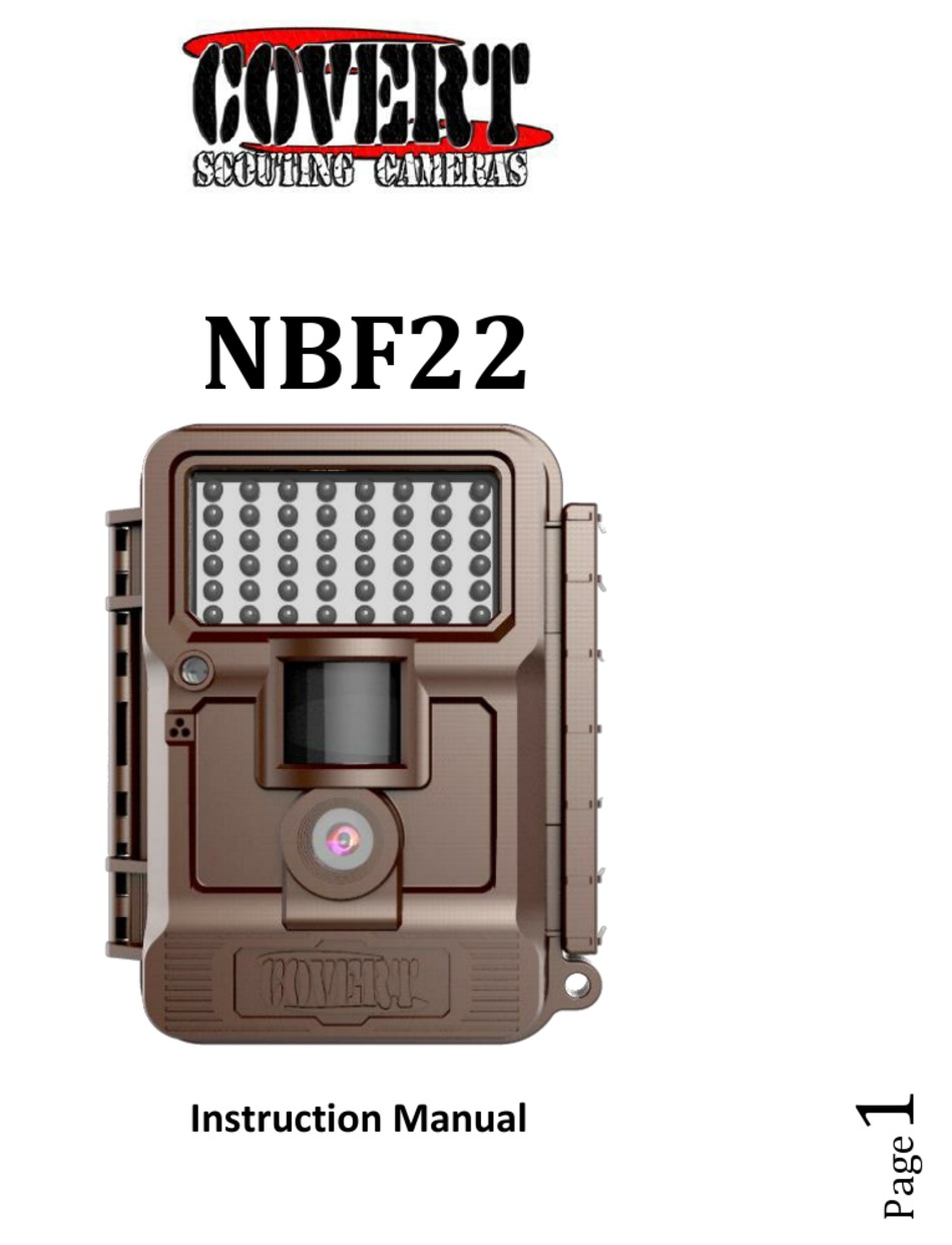 COVERT NBF22 INSTRUCTION MANUAL Pdf Download | ManualsLib