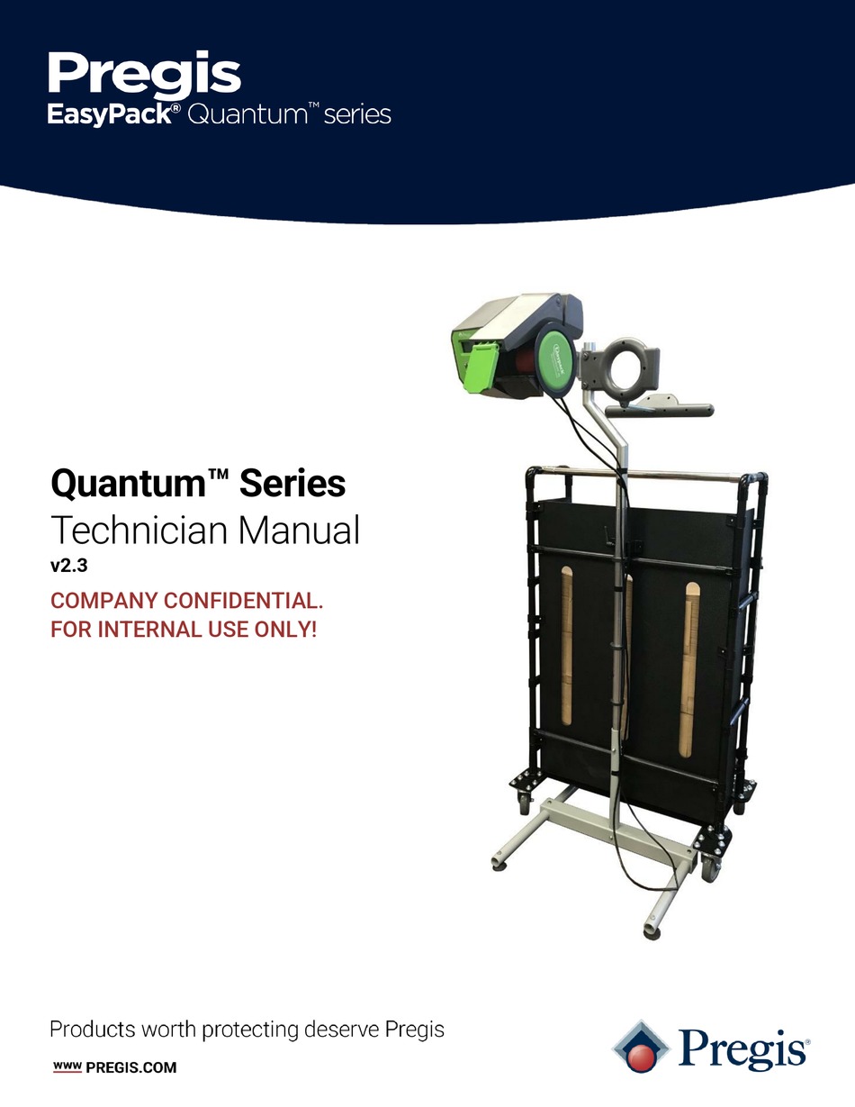 PREGIS EASYPACK QUANTUM SERIES TECHNICIAN MANUAL Pdf Download ManualsLib
