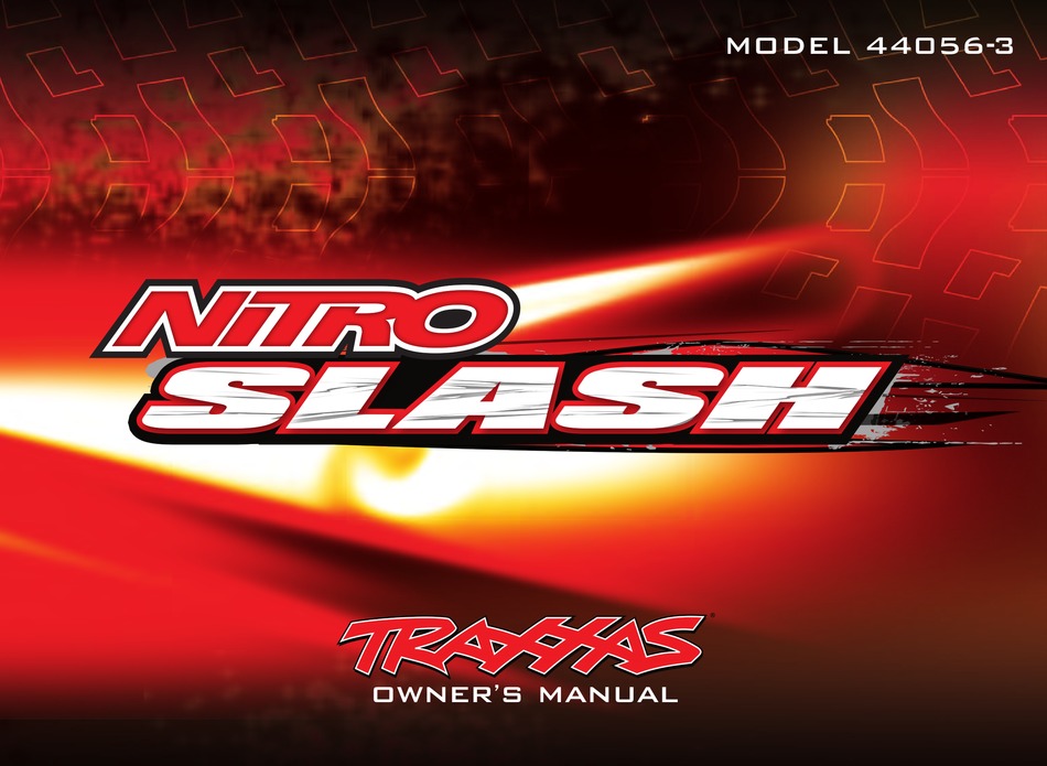 TRAXXAS NITRO SLASH MANUAL Pdf Download ManualsLib