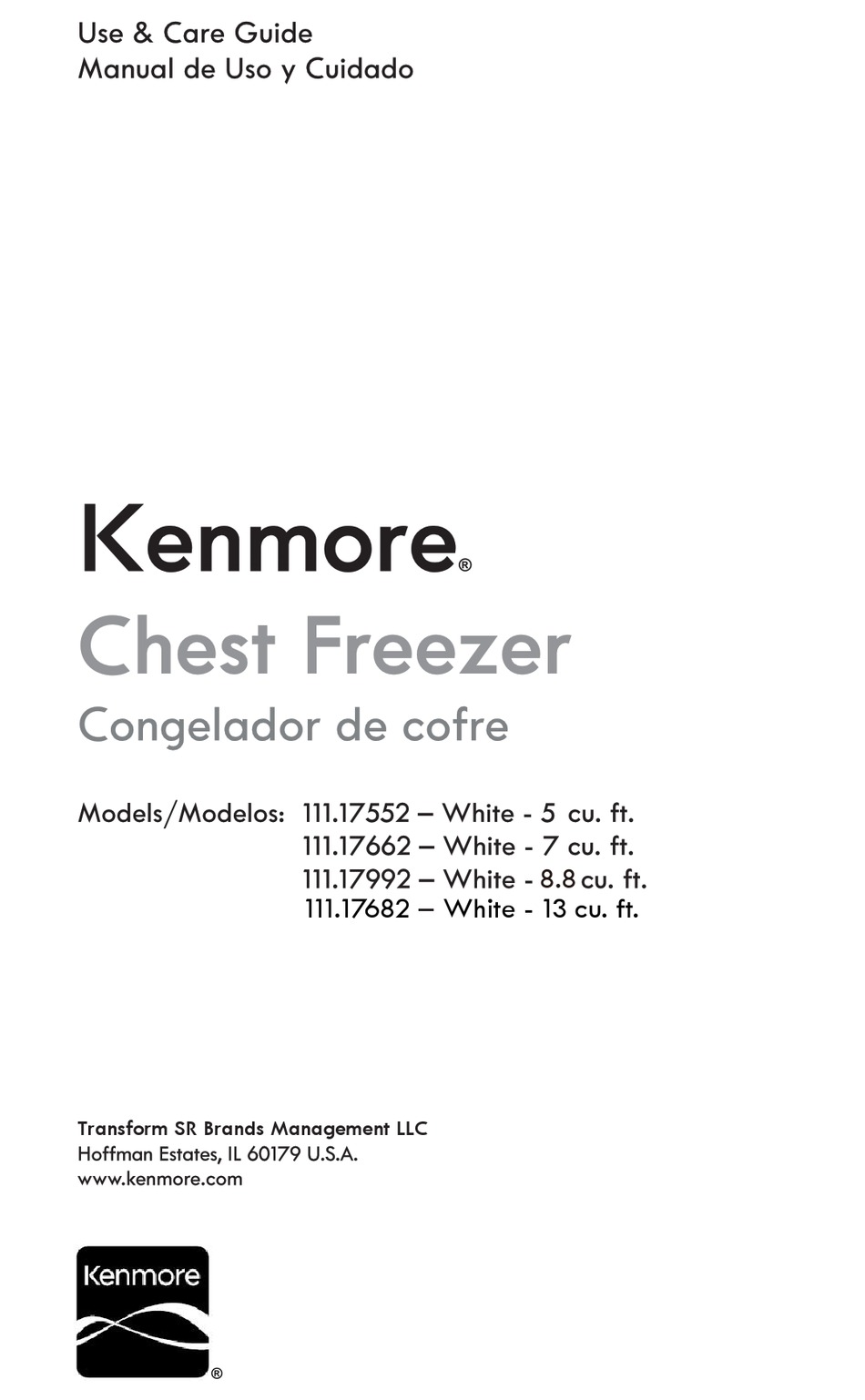 KENMORE 111.17552 USE & CARE MANUAL Pdf Download ManualsLib