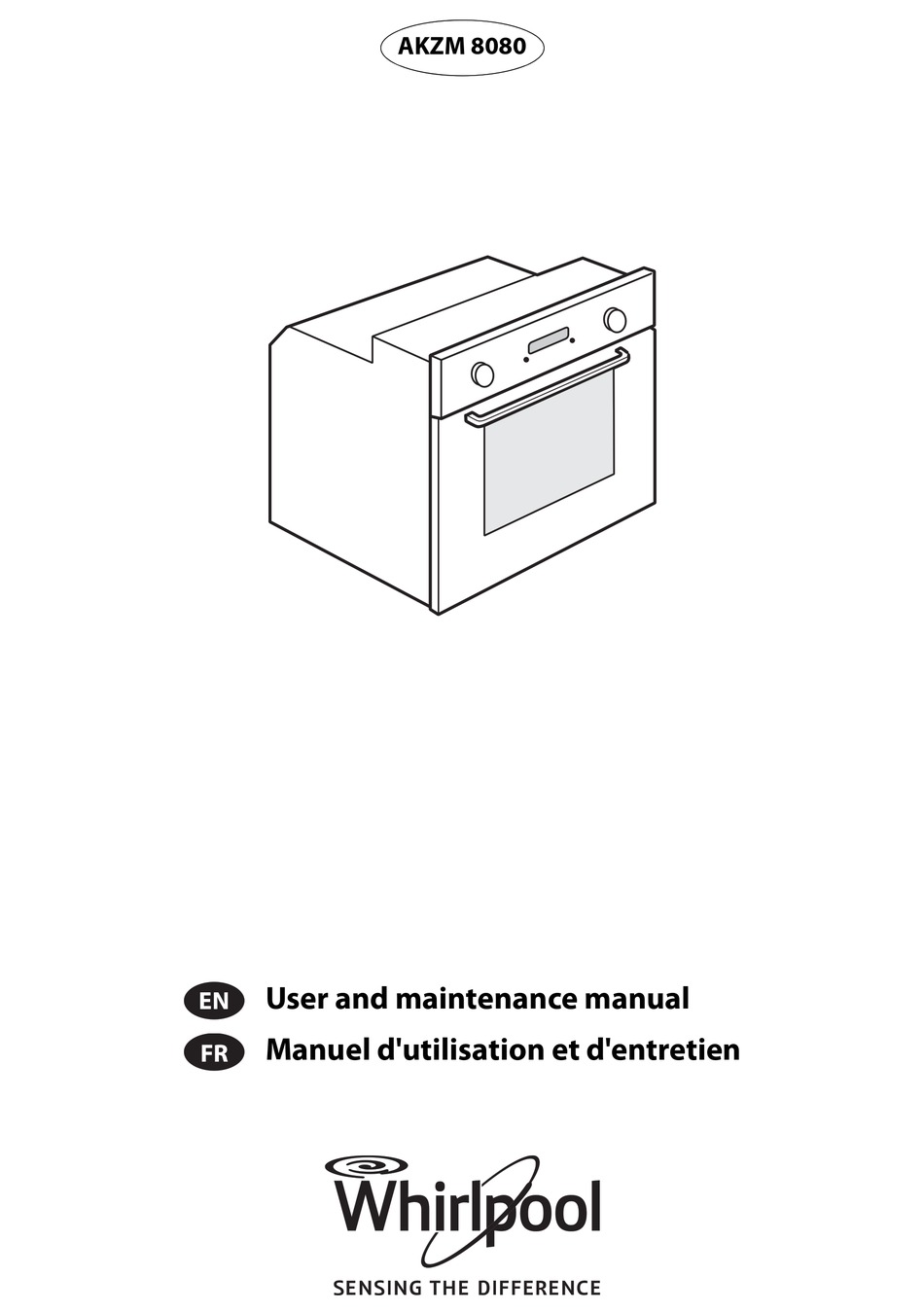 WHIRLPOOL AKZM 8080 USER AND MAINTENANCE MANUAL Pdf Download | ManualsLib