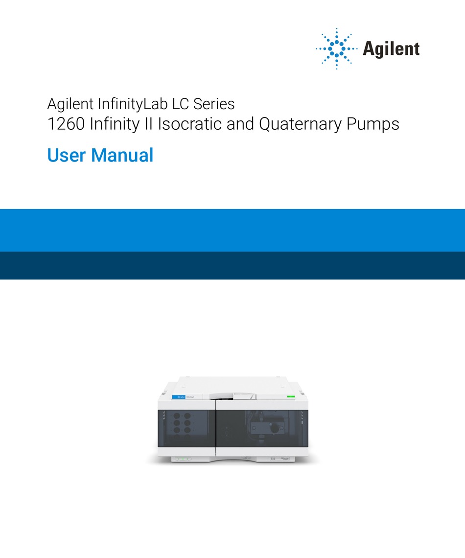 AGILENT TECHNOLOGIES INFINITYLAB LC SERIES USER MANUAL Pdf Download ...