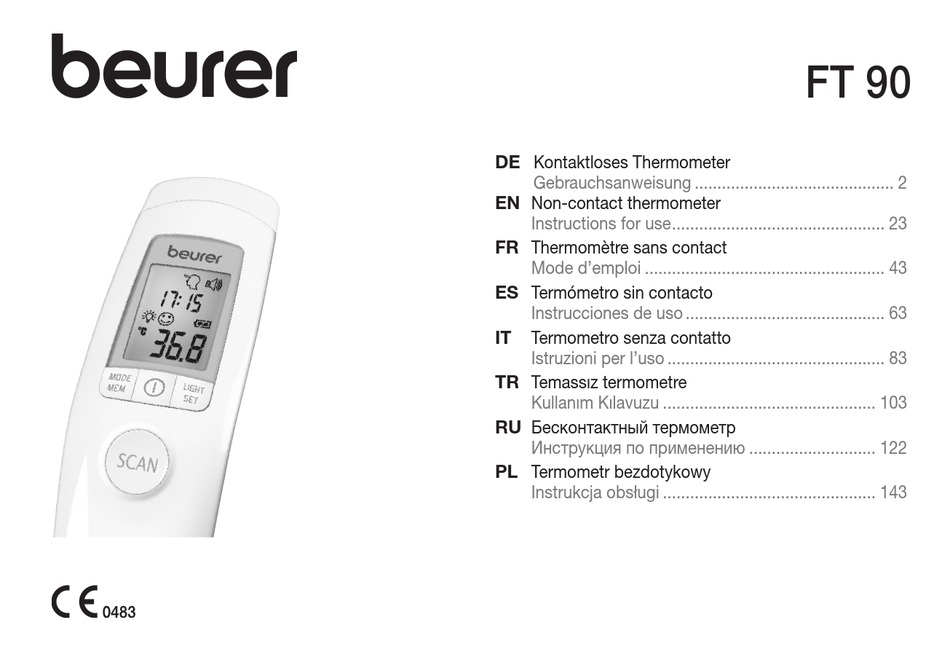 BEURER 79531 INSTRUCTIONS FOR USE MANUAL Pdf Download ManualsLib