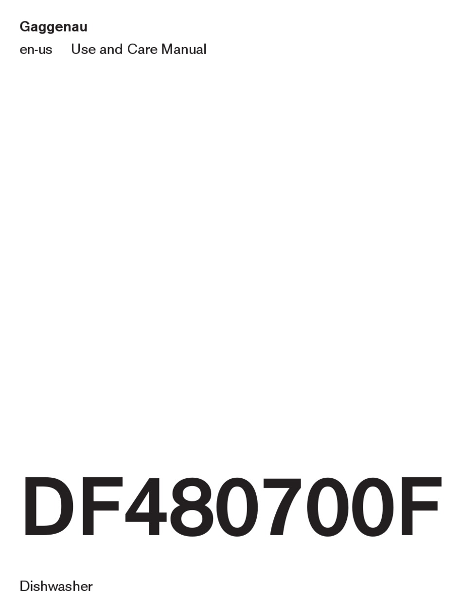 GAGGENAU 400 SERIES USE AND CARE MANUAL Pdf Download ManualsLib