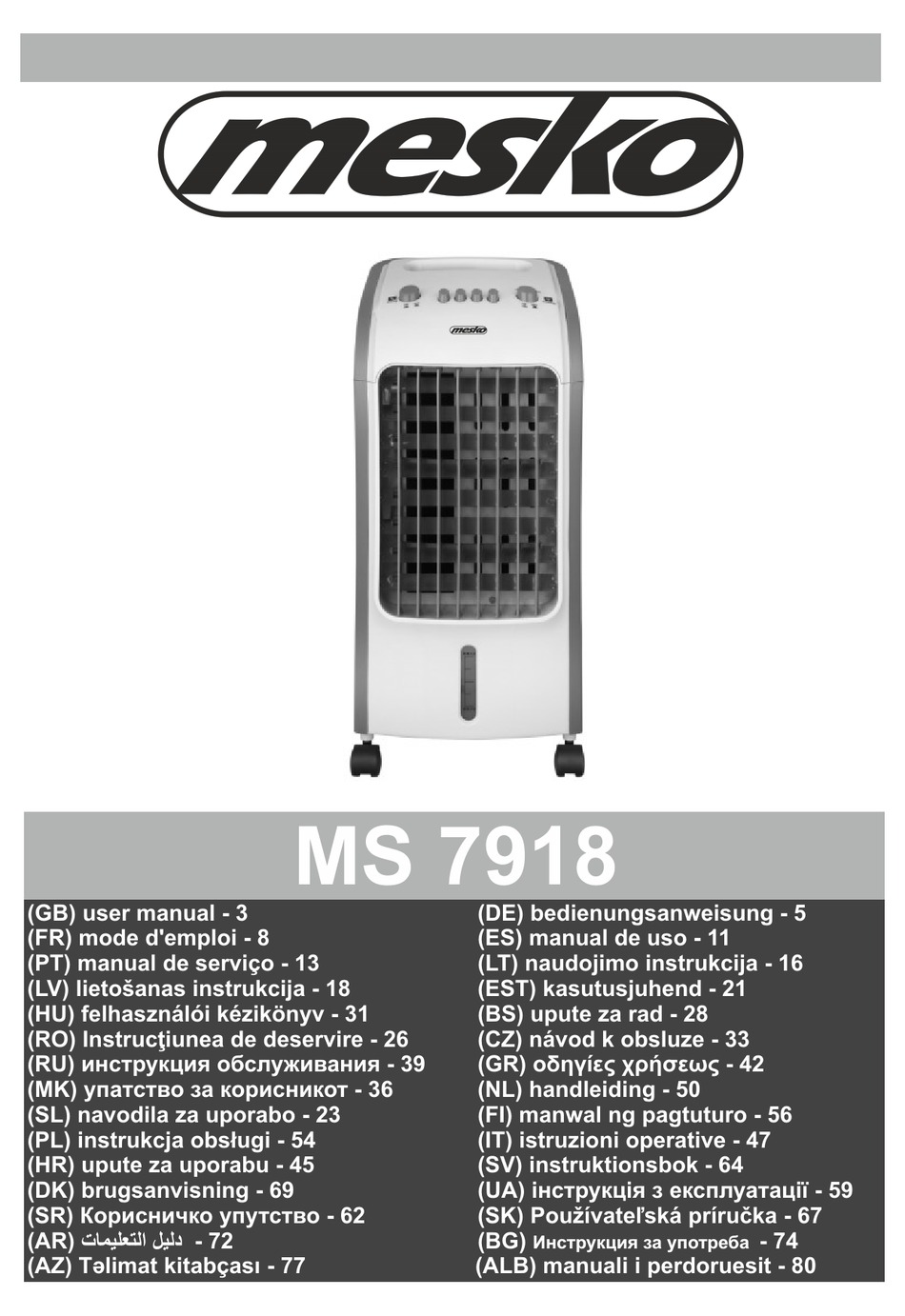 MESKO MS 7918 USER MANUAL Pdf Download | ManualsLib