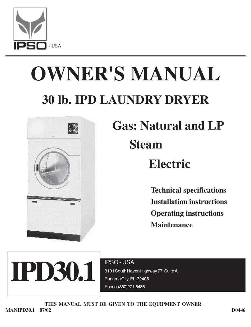 IPSO IPD30.1 OWNER