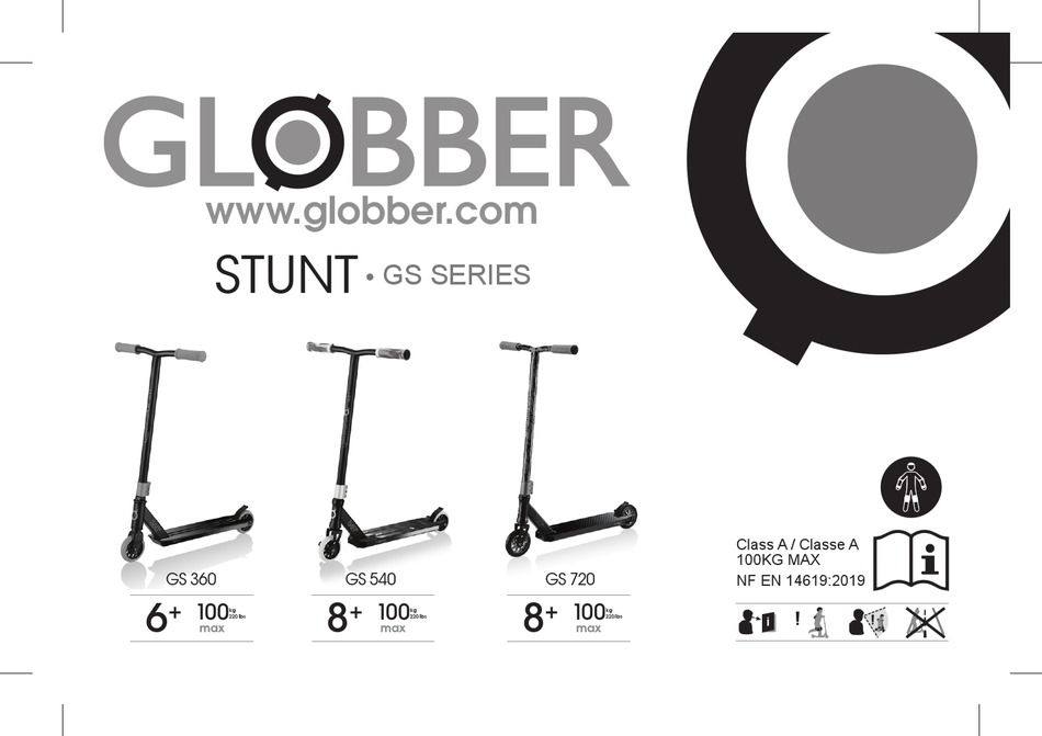 GLOBBER GS SERIES MANUAL Pdf Download | ManualsLib
