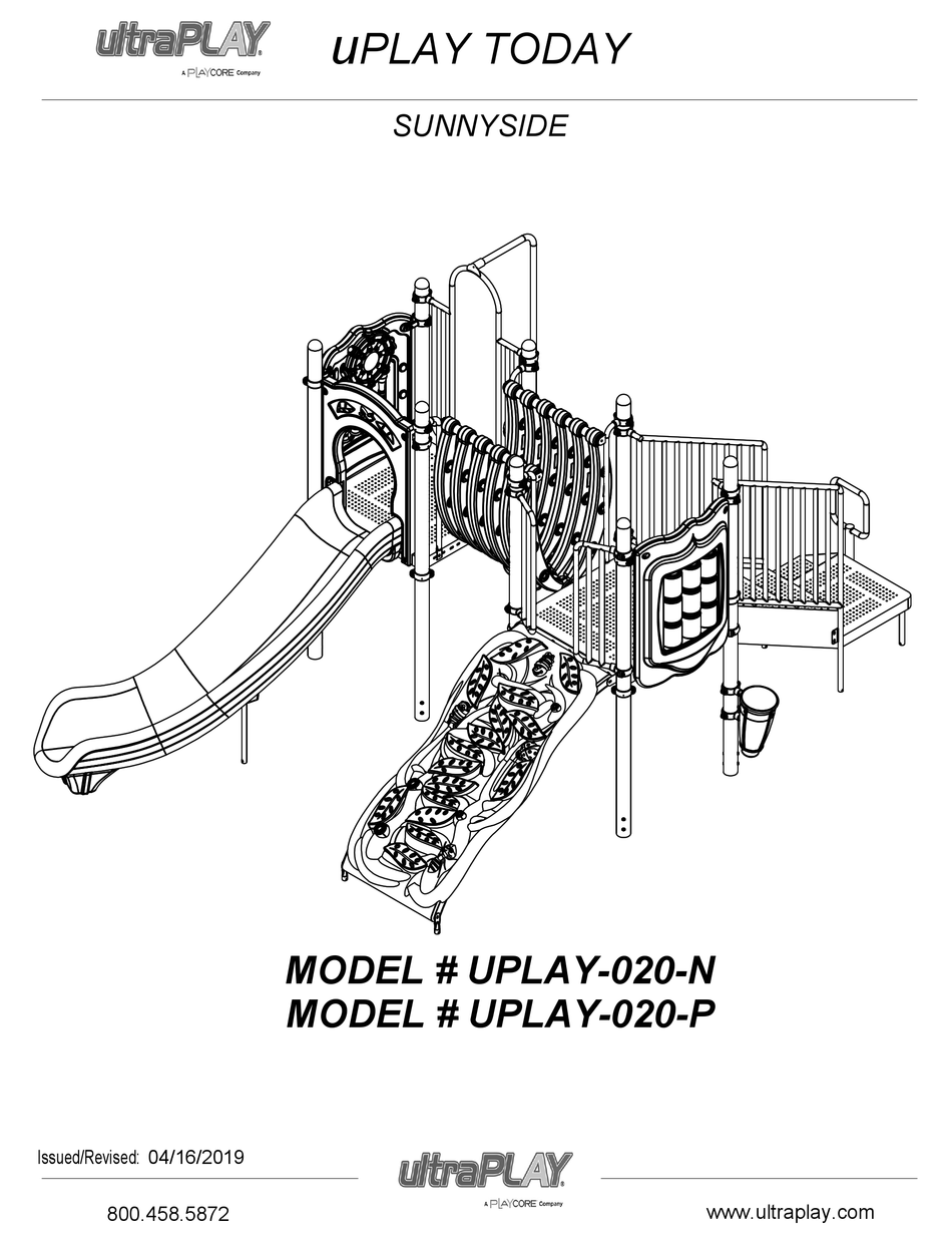 PLAYCORE ULTRAPLAY UPLAY020N MANUAL Pdf Download ManualsLib