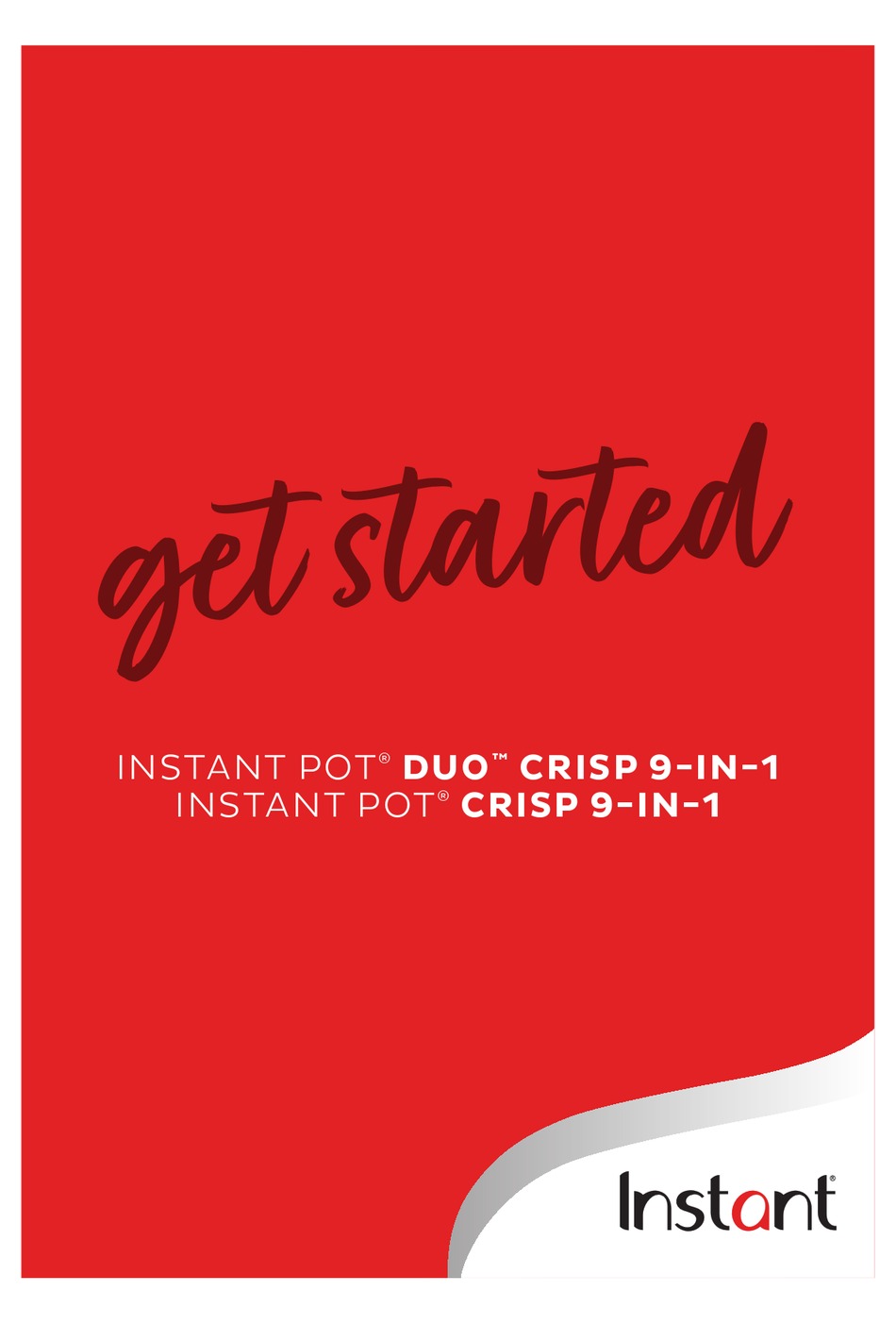 INSTANT POT DUO CRISP 9IN1 GET STARTED Pdf Download ManualsLib