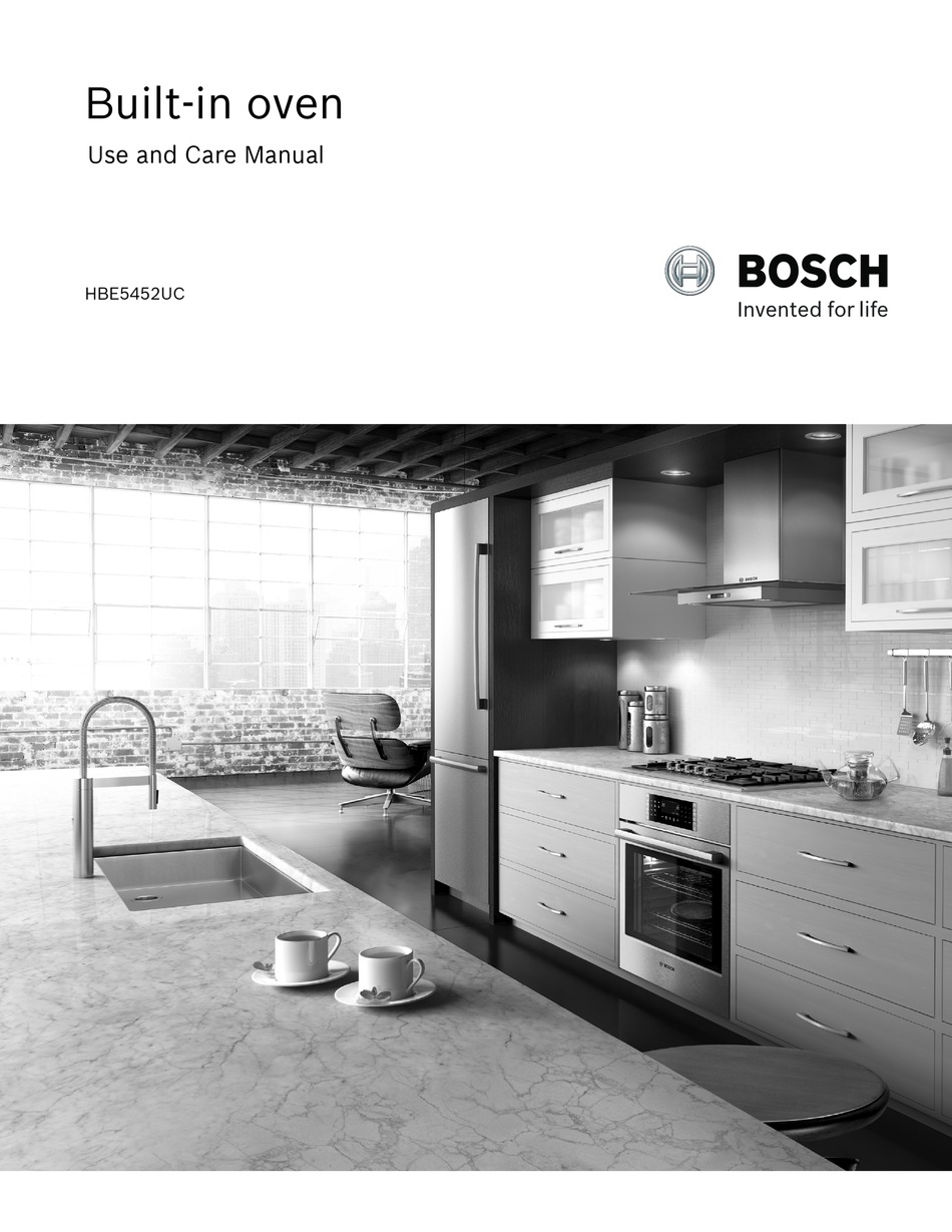 BOSCH 500 SERIES USE AND CARE MANUAL Pdf Download ManualsLib