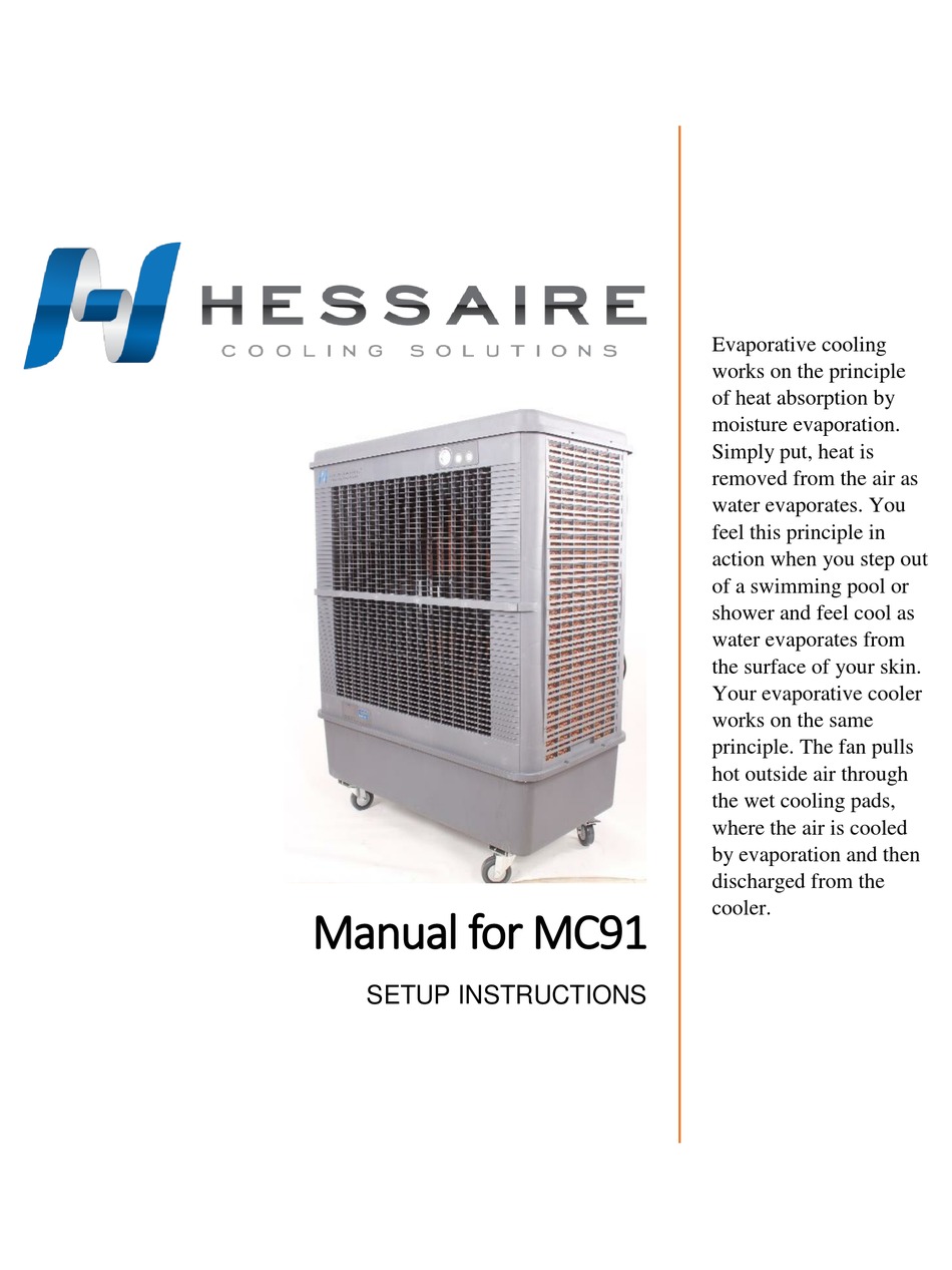 Hessaire Mc Manual Pdf Download Manualslib