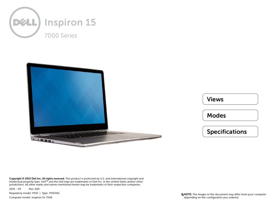 DELL P55F MANUAL Pdf Download ManualsLib