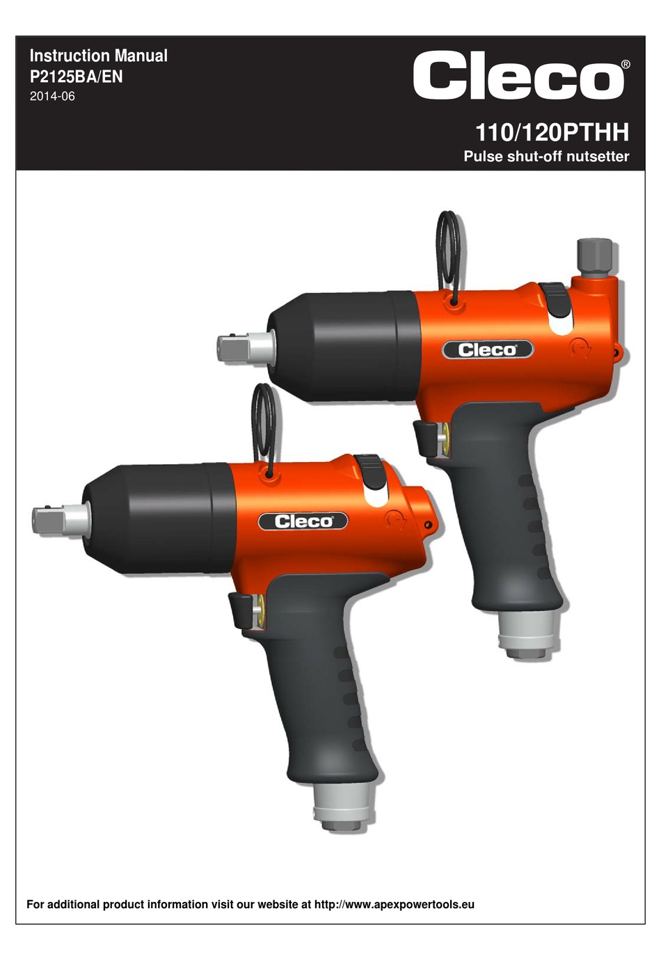 CLECO 110PTHH INSTRUCTION MANUAL Pdf Download ManualsLib