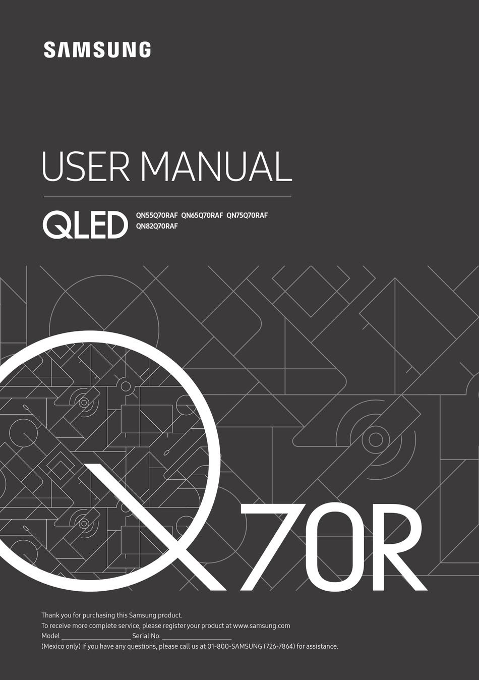 SAMSUNG QN55Q70RAF USER MANUAL Pdf Download | ManualsLib