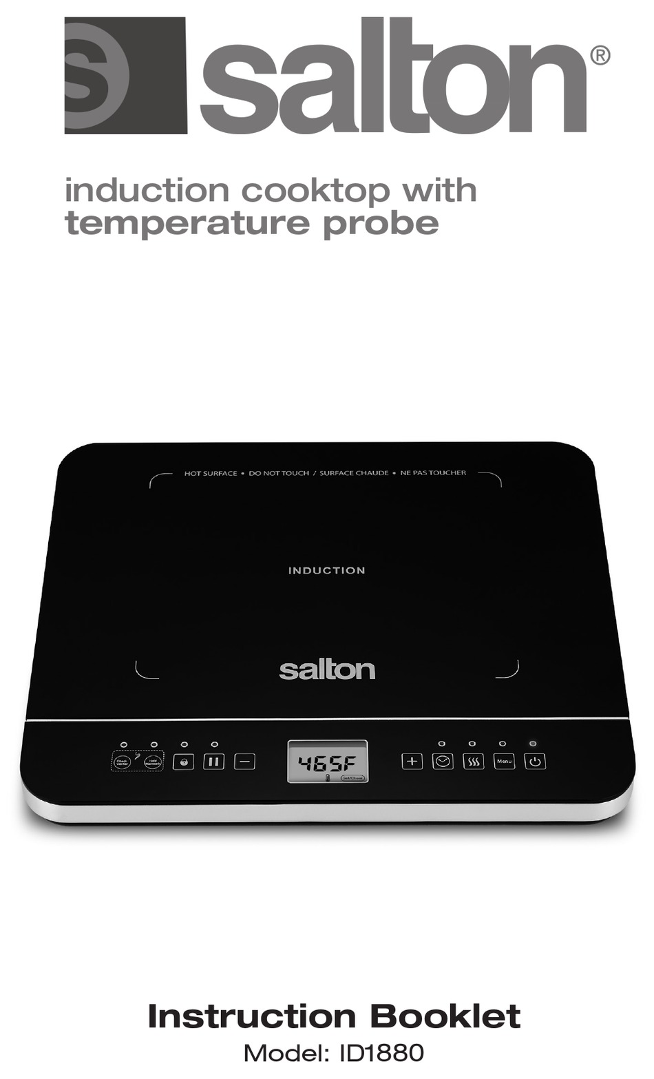 SALTON ID1880 INSTRUCTION BOOKLET Pdf Download ManualsLib