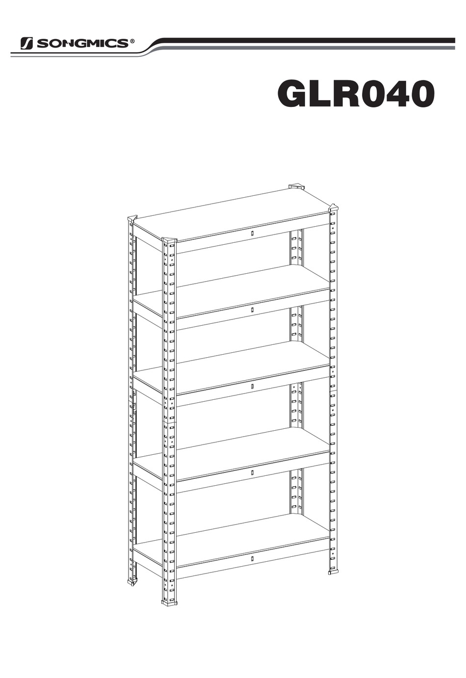 SONGMICS GLR040 ASSEMBLY INSTRUCTIONS MANUAL Pdf Download ManualsLib