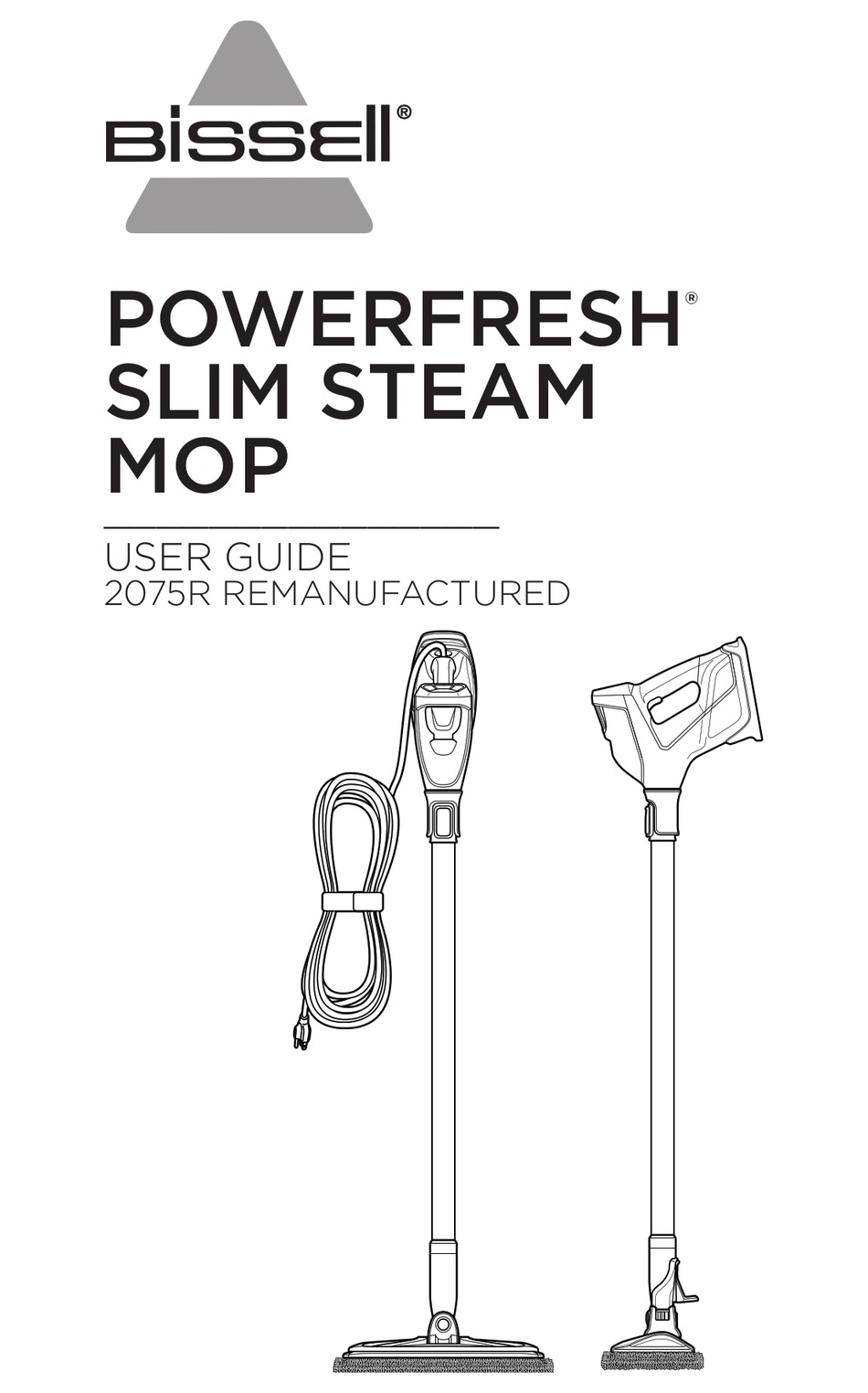 BISSELL POWERFRESH 2075R USER MANUAL Pdf Download ManualsLib