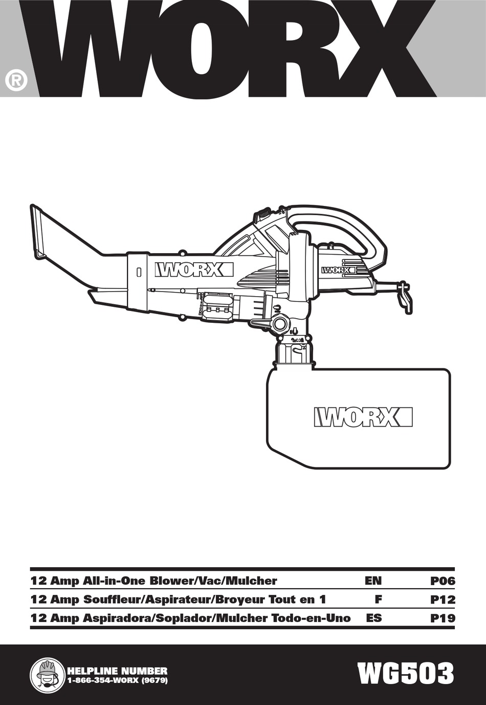 Operation Worx WG503 Manual Page 10 ManualsLib