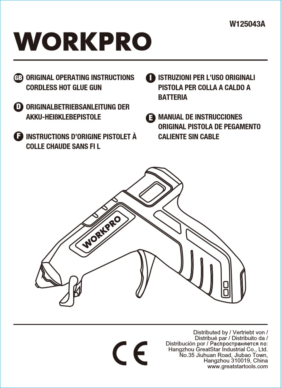 WORKPRO W125043A ORIGINAL OPERATING INSTRUCTIONS Pdf Download ManualsLib