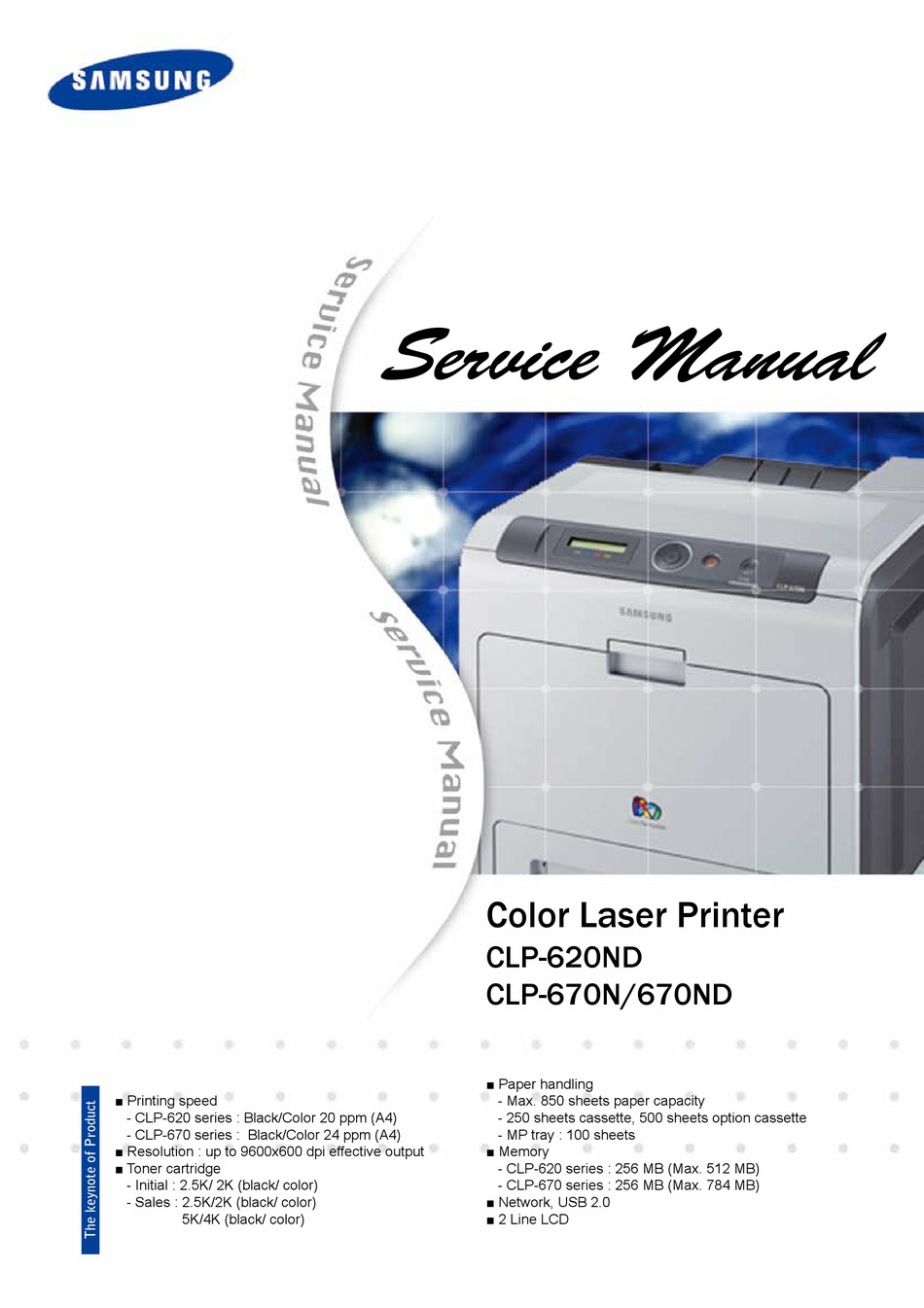 SAMSUNG CLP670N SERVICE MANUAL Pdf Download ManualsLib