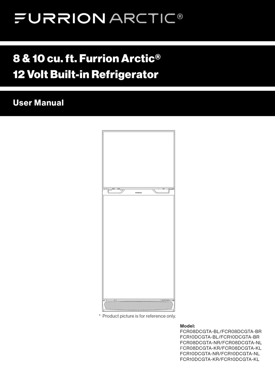 FURRION FCR08DCGTANR USER MANUAL Pdf Download ManualsLib