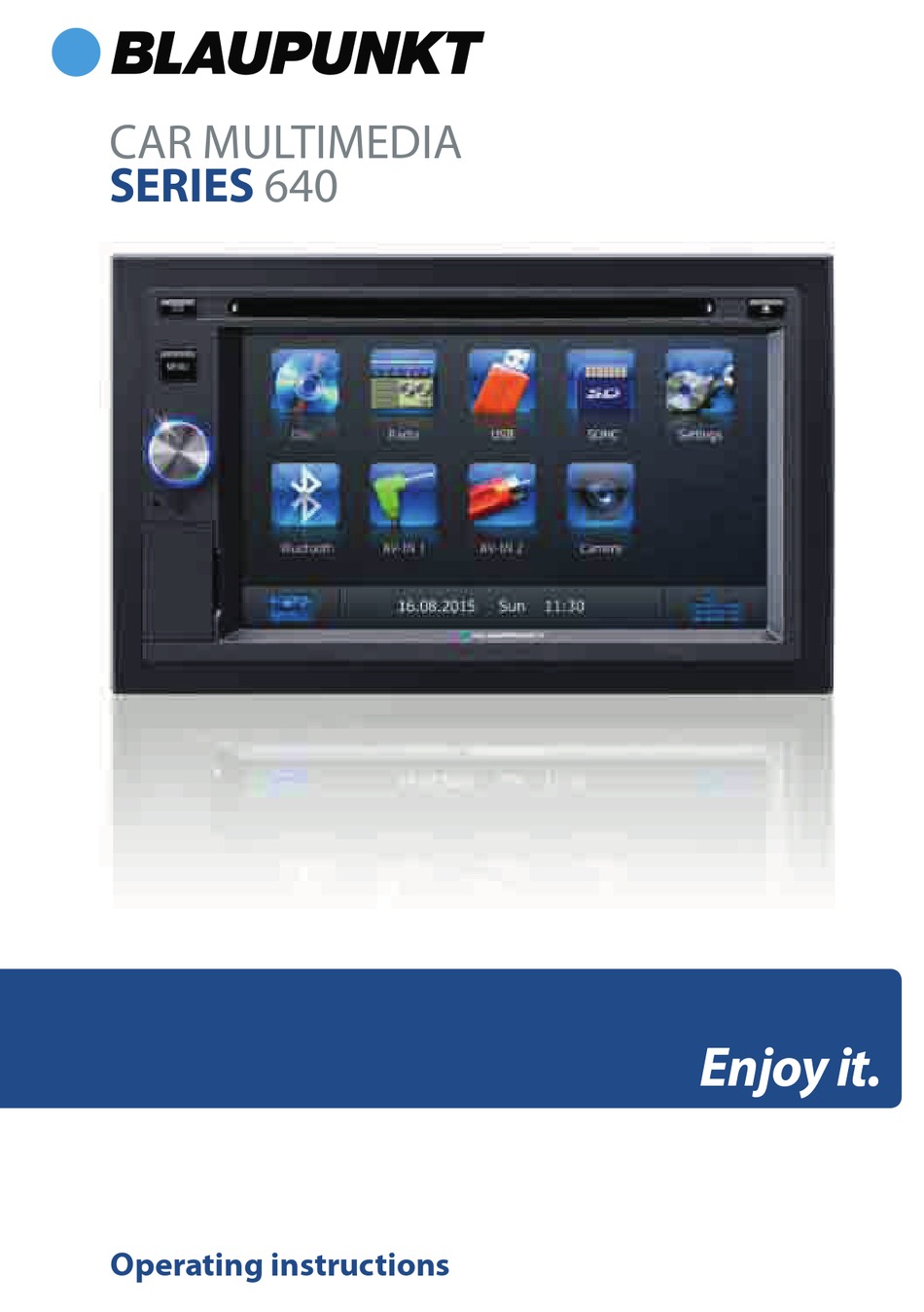 BLAUPUNKT 640 SERIES OPERATING INSTRUCTIONS MANUAL Pdf Download