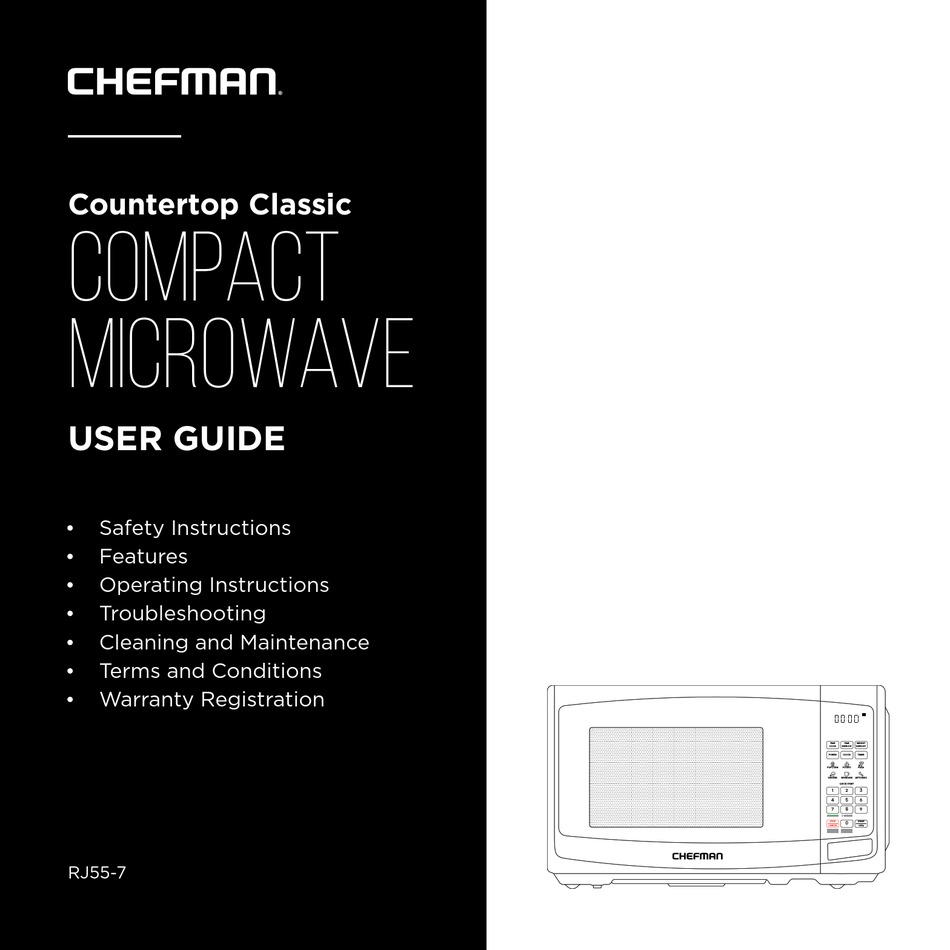 CHEFMAN RJ557 USER MANUAL Pdf Download ManualsLib