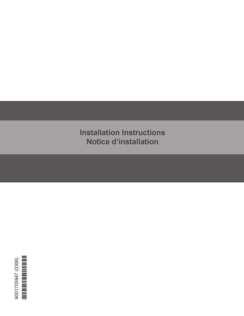 GAGGENAU 400 SERIES INSTALLATION INSTRUCTIONS MANUAL Pdf Download