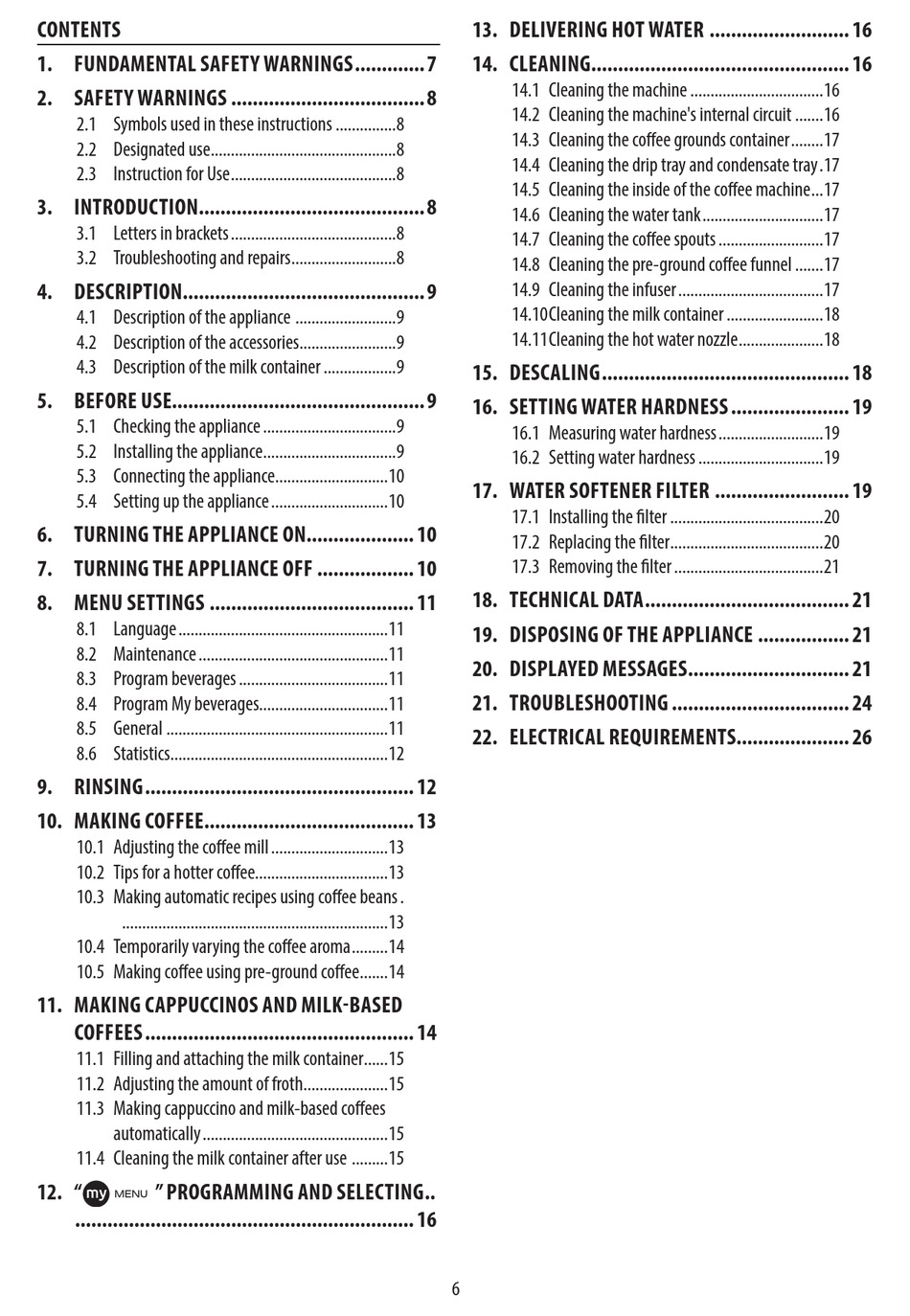 DÈLONGHI ECAM350.55.W MANUAL Pdf Download | ManualsLib