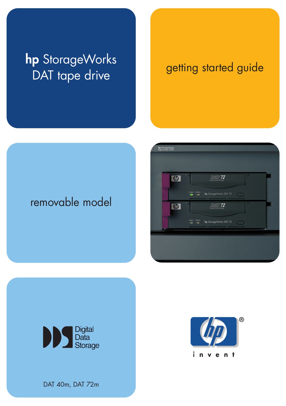 hp-storageworks-dat-40m-getting-started-manual-pdf-download-manualslib