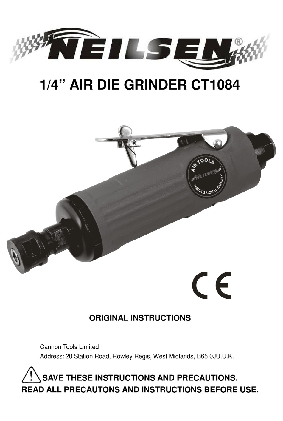 NEILSEN CT1084 ORIGINAL INSTRUCTIONS MANUAL Pdf Download ManualsLib