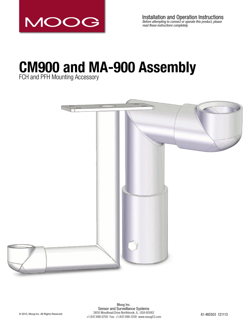 MOOG CM900 ASSEMBLY Pdf Download ManualsLib