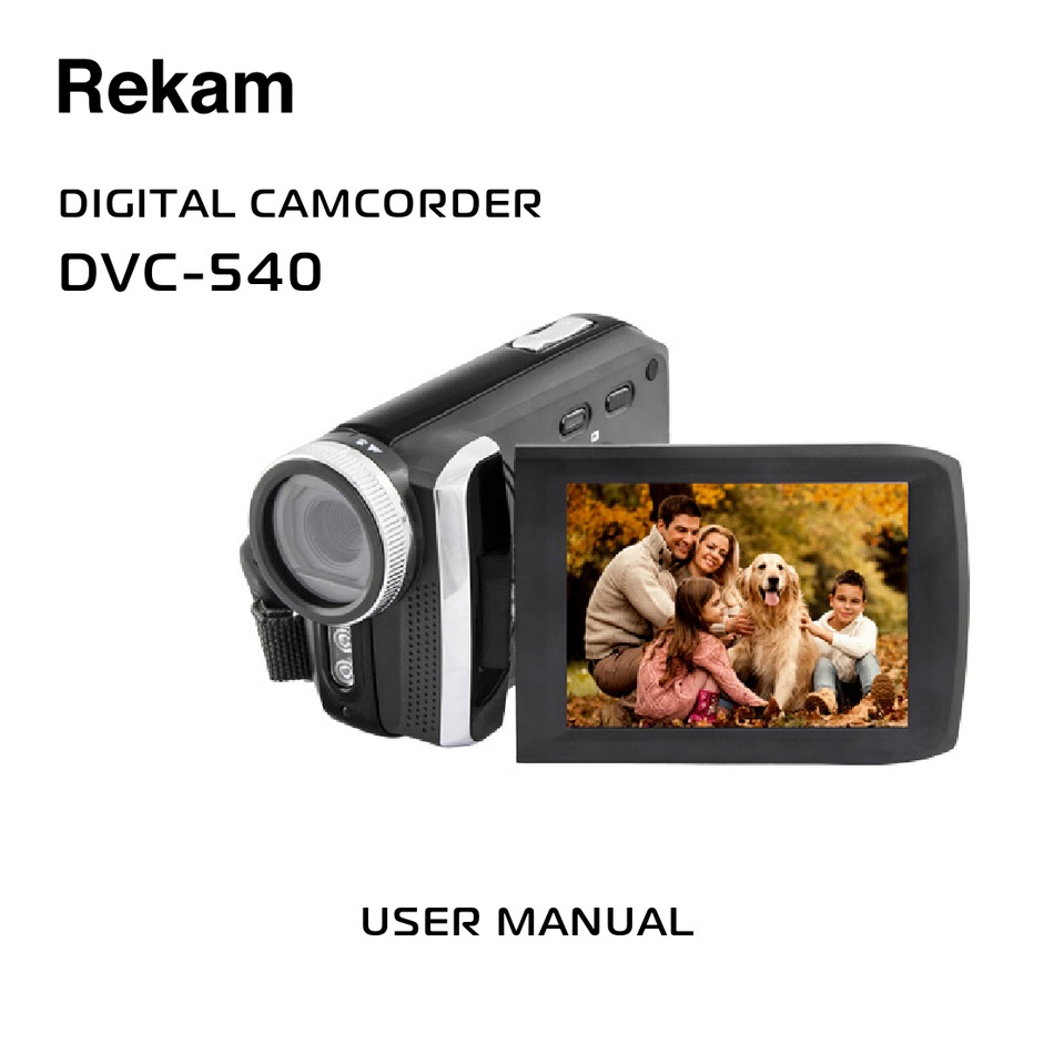 REKAM DVC-540 USER MANUAL Pdf Download | ManualsLib