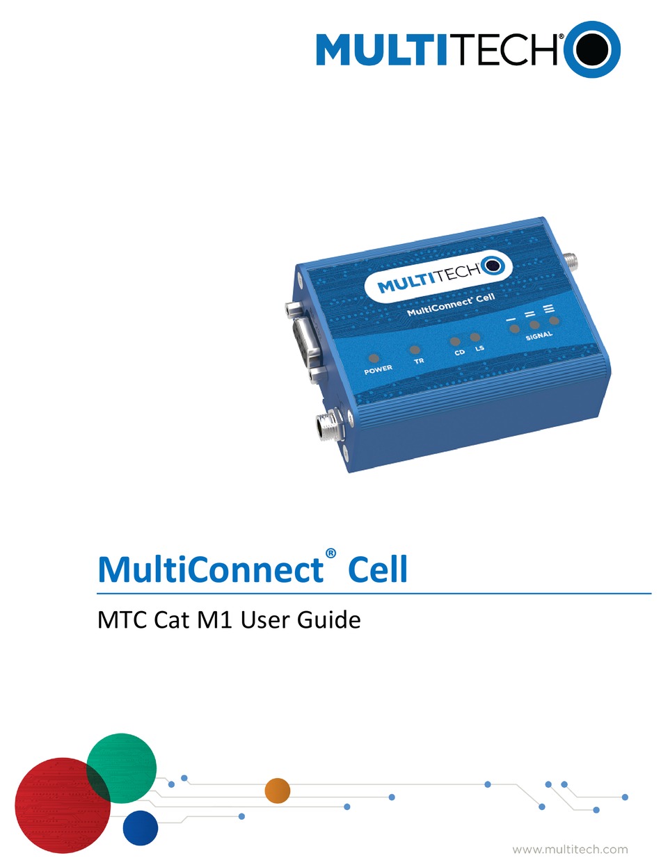 MULTITECH MTC-MAT1-B01 USER MANUAL Pdf Download | ManualsLib