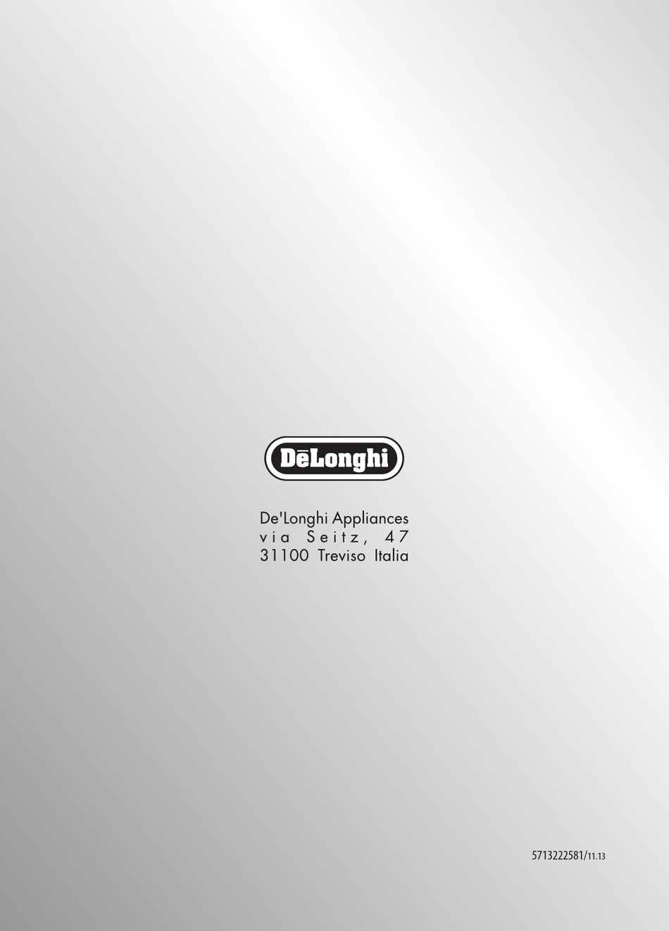 DELONGHI MAGNIFICA ESAM03.105 MANUAL Pdf Download ManualsLib