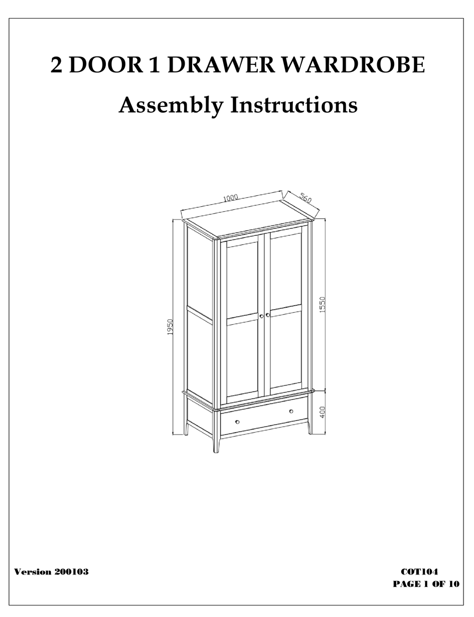 JULIAN BOWEN COT104 ASSEMBLY INSTRUCTIONS MANUAL Pdf Download ManualsLib