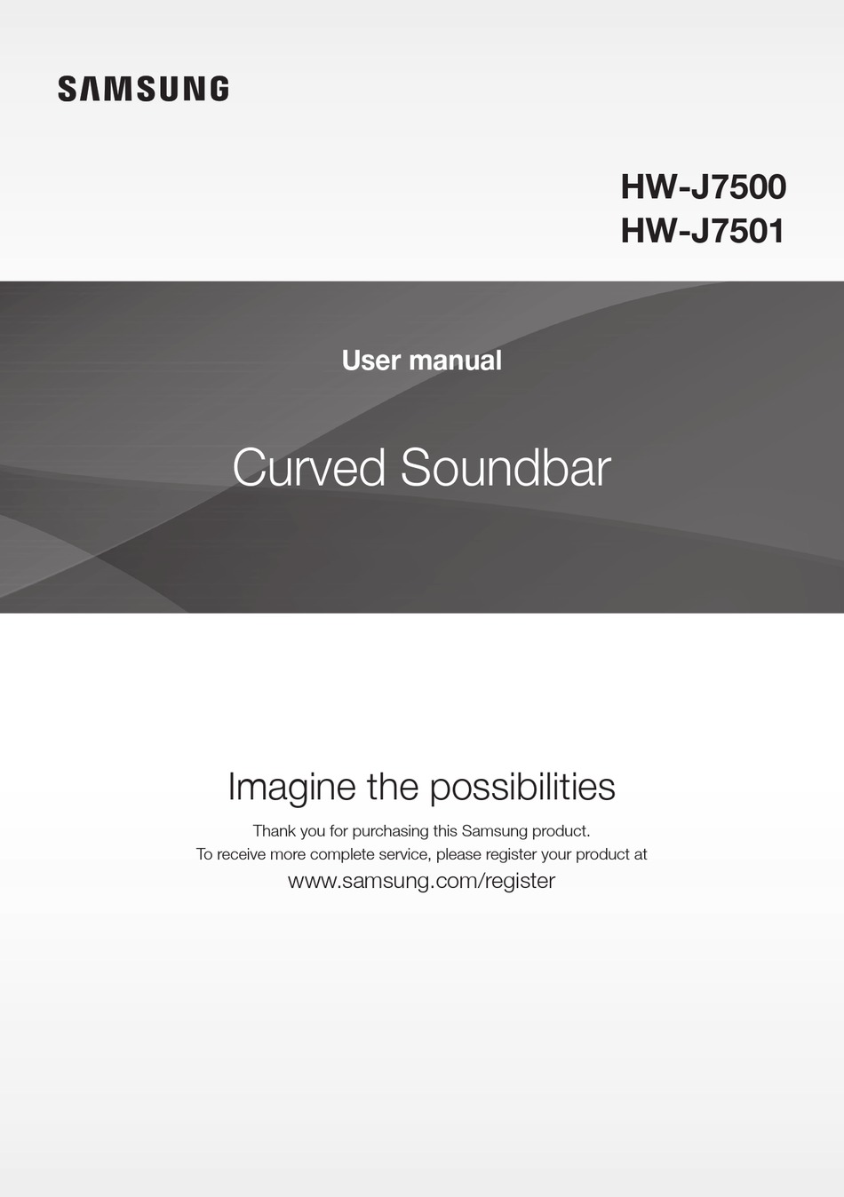 SAMSUNG HW-J7500 USER MANUAL Pdf Download | ManualsLib