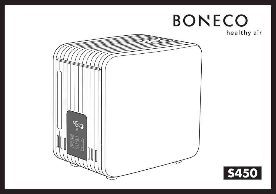 BONECO S450 INSTRUCTIONS FOR USE MANUAL Pdf Download | ManualsLib