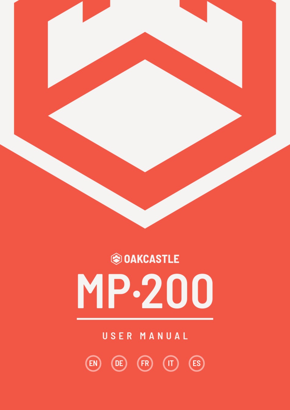 OAKCASTLE MP200 USER MANUAL Pdf Download ManualsLib