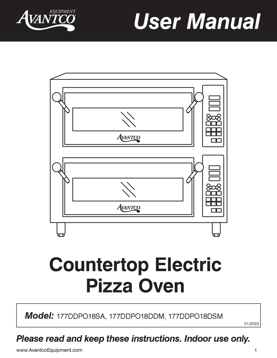 AVANTCO 177DDPO18SA USER MANUAL Pdf Download | ManualsLib