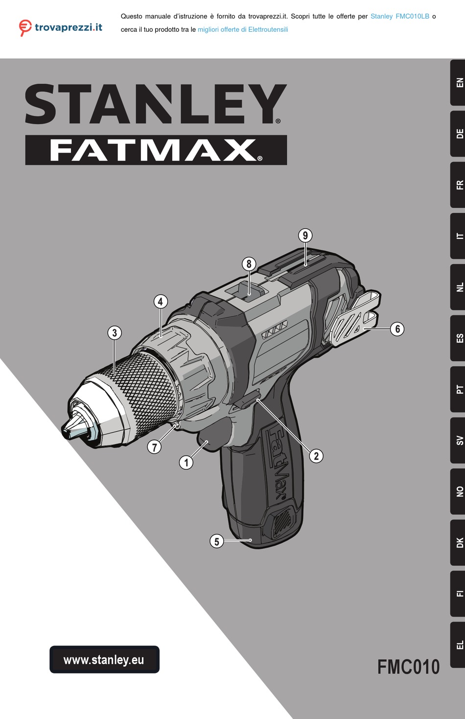 STANLEY FATMAX FMC010LB INSTRUCTIONS MANUAL Pdf Download ManualsLib