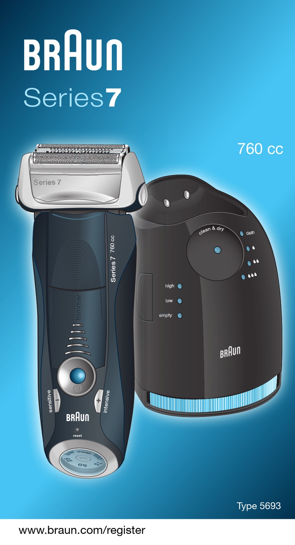 BRAUN 7 SERIES INSTRUCTIONS MANUAL Pdf Download ManualsLib