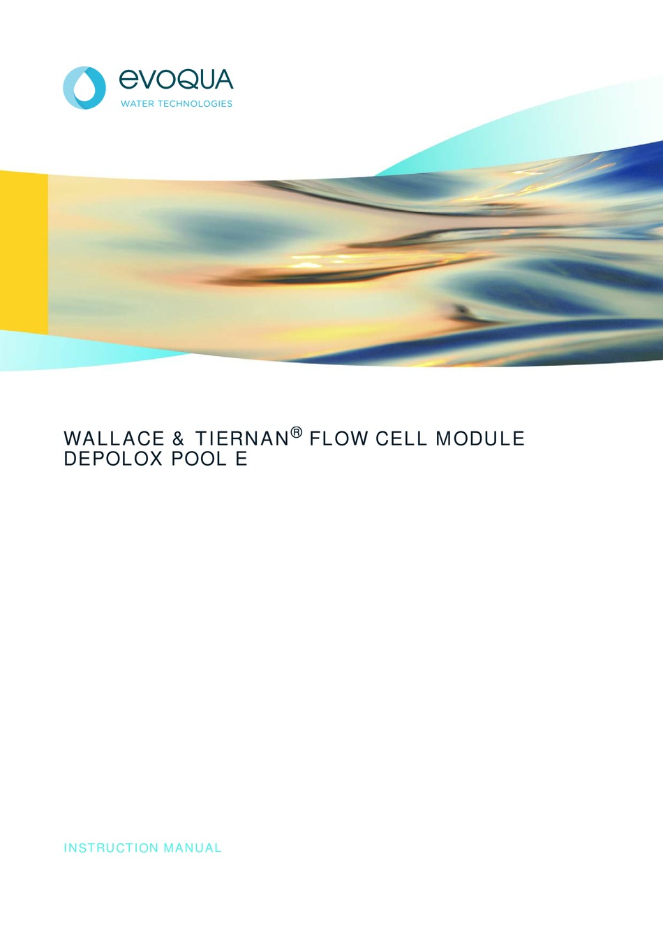 EVOQUA DEPOLOX POOL E INSTRUCTION MANUAL Pdf Download ManualsLib