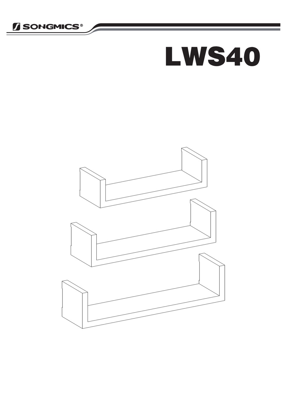 SONGMICS LWS40 ASSEMBLY INSTRUCTIONS MANUAL Pdf Download ManualsLib