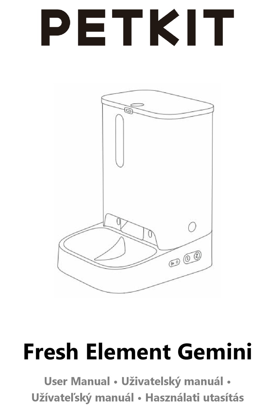 PETKIT FRESH ELEMENT GEMINI USER MANUAL Pdf Download ManualsLib