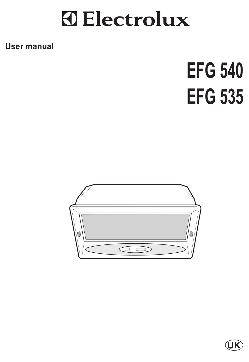 ELECTROLUX EFG540G USER MANUAL Pdf Download ManualsLib