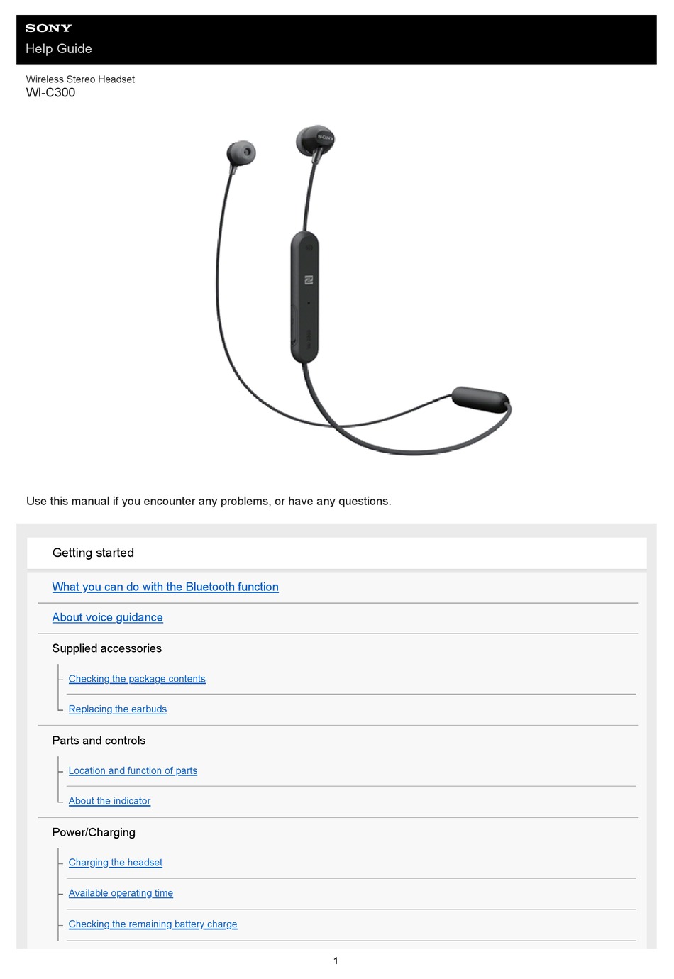 Как подключить наушники sony по bluetooth Pairing And Connecting With A Computer (Windows 10) - Sony WI-C300 Help Manual P